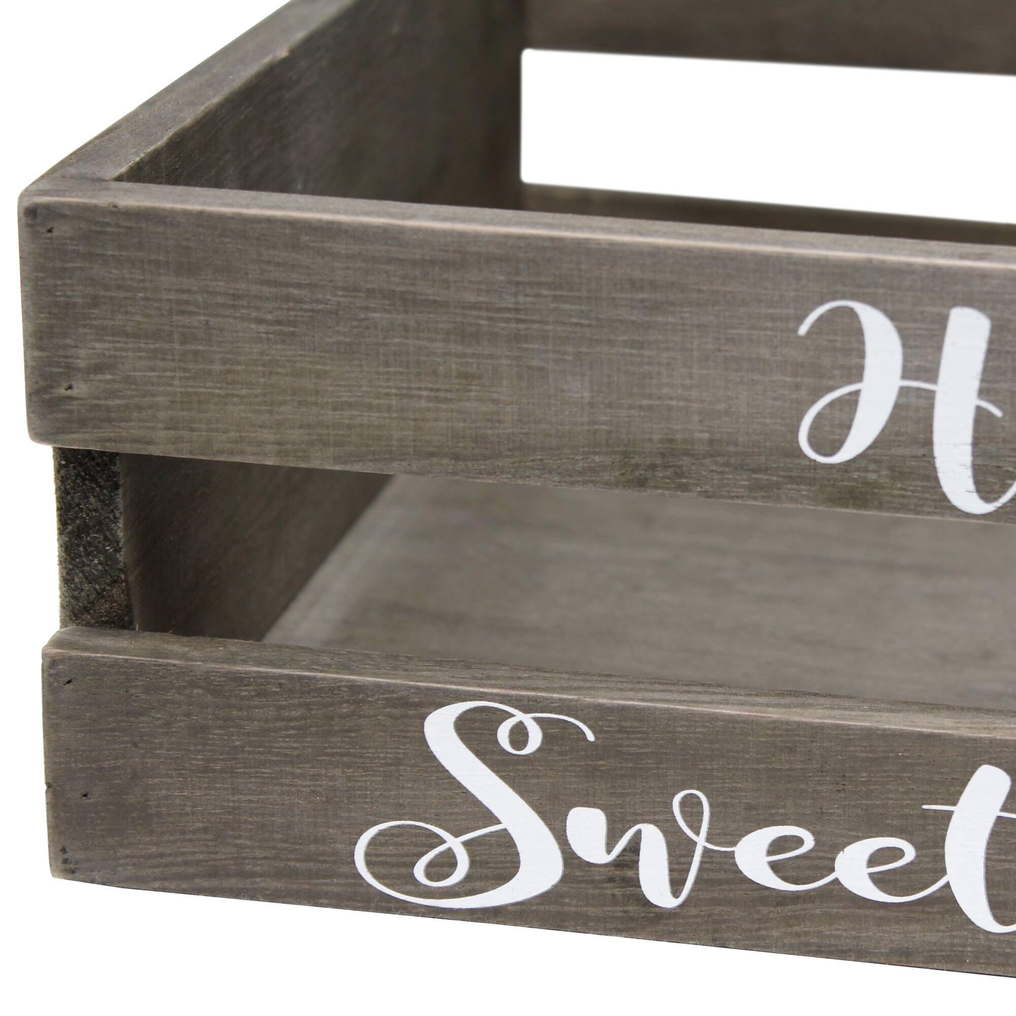 Elegant Designs Small Rustic Gray Cheeky Towel Holder, Frame & Toilet Paper Holder Set